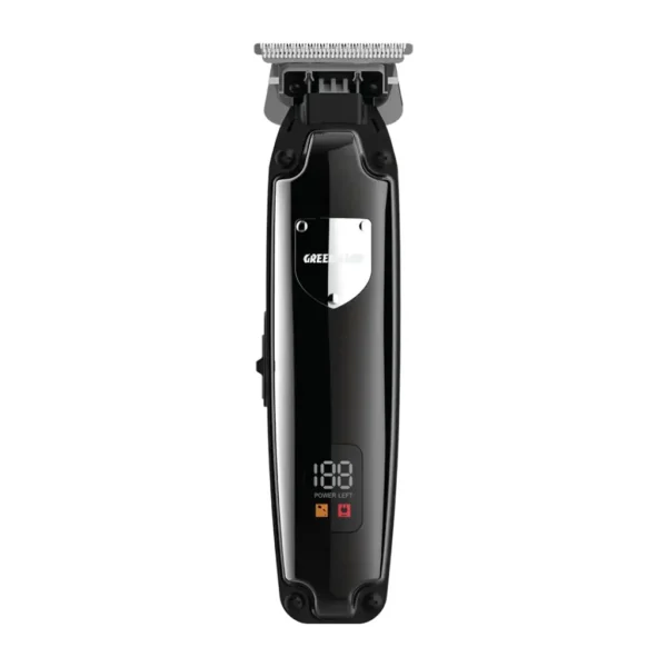 Green Lion Pro Trim Duo Hair Clipper, 9 in 1, 2000mAh Hair clipper Battery & 6800 RPM, 1500mAh Body Clipper Battery & 7200 RPM, Digital Display, Carrying Case, Taper Lever - Black - Image 4