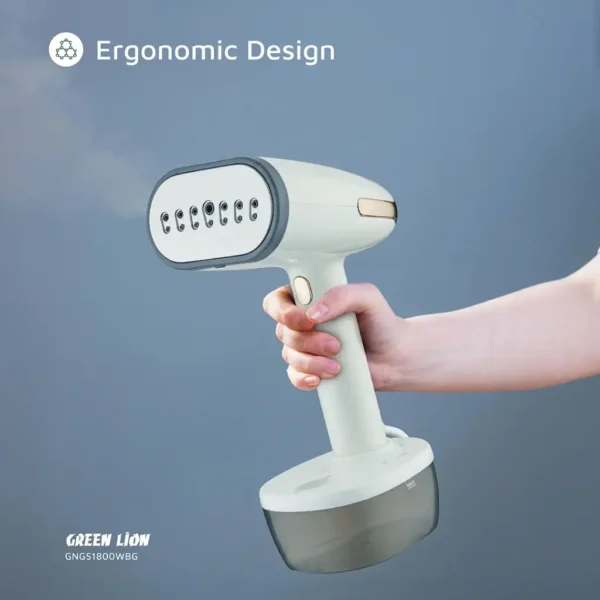 Green Lion Steam 1800W Garment Steamer - Beige - Image 2