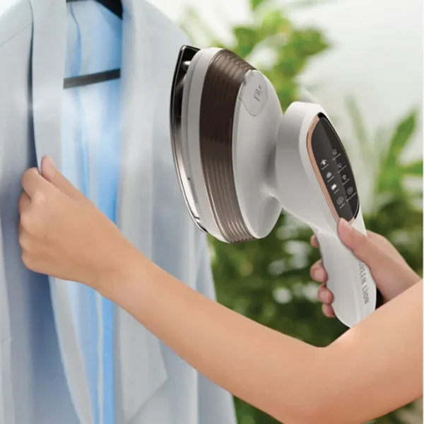 Green Lion Steam Glide Garment Steamer 1500W - White - Image 3