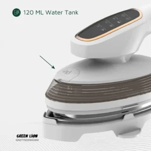Green Lion Steam Glide Garment Steamer 1500W - White - Image 5