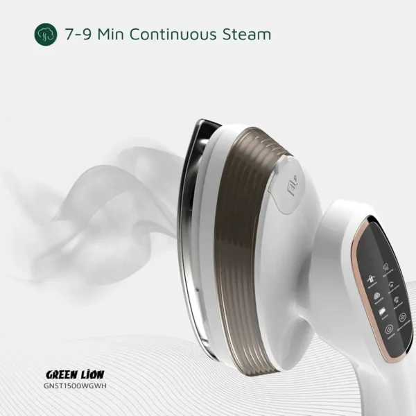 Green Lion Steam Glide Garment Steamer 1500W - White - Image 4