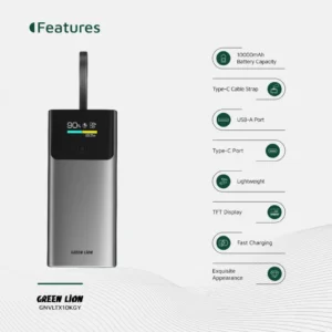 Green Lion Voltix 10000mAh Power Bank: PD20W Fast Charging - Image 8
