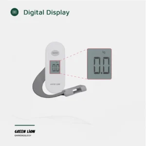 Green Lion Weight Mate Digital Luggage Scale - Gray - Image 4