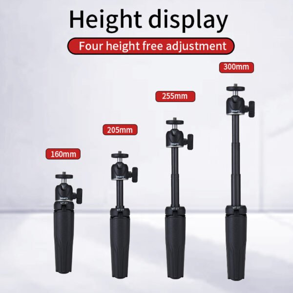 Jmary MT27 Mini Portable Lightweight Tripod Stand Smart Selfie Stick 360 Rotation for Phone and Camera - Image 13