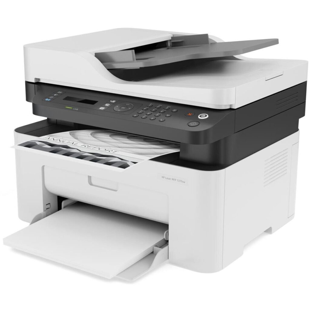 HP Laser MFP 137fnw Mono Multifunction Laser Printer 5 All Products