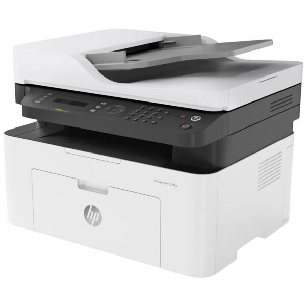 HP Laser MFP 137fnw (4ZB84A) - Wireless Multifunction Printer | Print, Copy, Scan | 20ppm | 128MB RAM | 150-Sheet Tray - Image 4