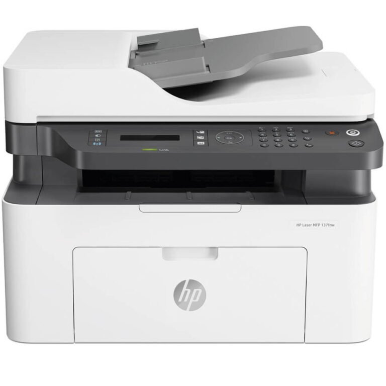 HP Laser MFP 137fnw (4ZB84A) - Wireless Multifunction Printer | Print, Copy, Scan | 20ppm | 128MB RAM | 150-Sheet Tray