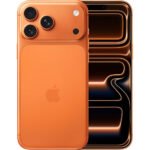 Apple iPhone 17 Pro Max 256 GB: 6.9-inch Display with ProMotion, A19 Pro Chip, Best Battery Life in Any iPhone Ever, Pro Fusion Camera System, Center Stage Front Camera; Cosmic Orange