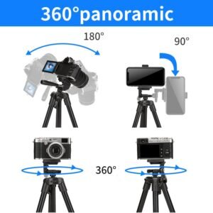Jmary KP-2205 Professional Tripod with Mobile Holder - Image 3