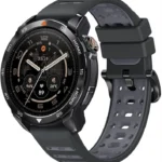 Mibro Smart Watch GS Pro2 (Black) – 1.43″ Amoled Display, Bluetooth Calling, 20 Day Battery Life, 5ATM Waterproof, Dual Frequency GPS Positioning, 150+ Sports Modes, Heart Rate Monitoring, Sporty Style Strap