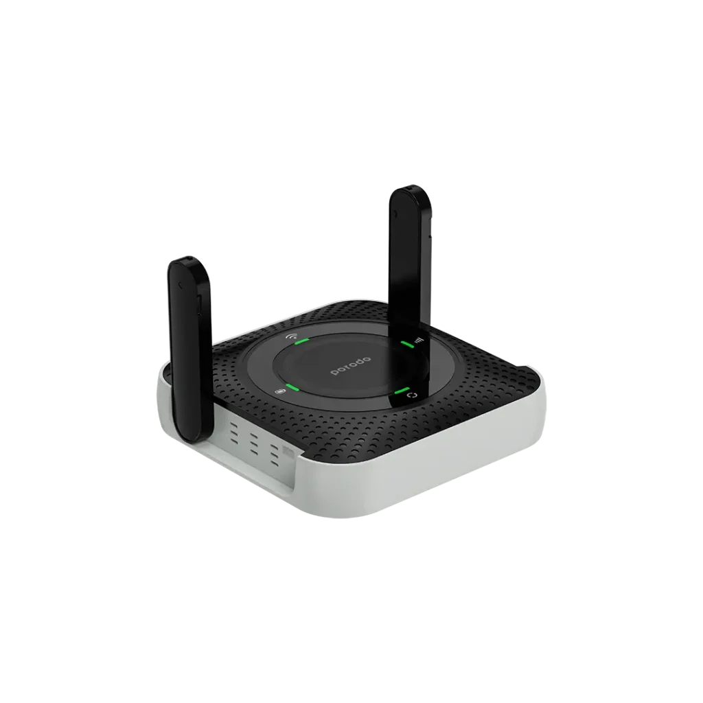 PD 4GCPMF BK Porodo 4G LTE Home Outdoor Portable Router All Products