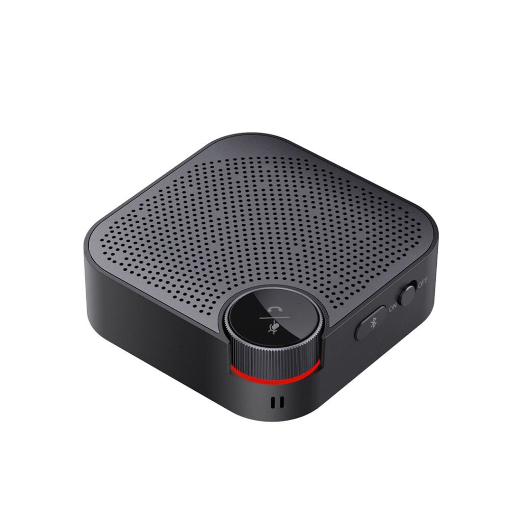 PD BCNFS BK Porodo Bluetooth Conference Speaker with 3M Talking Distance Black All Products