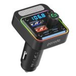 Porodo Quick-Charge FM Car Charger ( Dual USB-C & USB-A)  PD 36W - Black