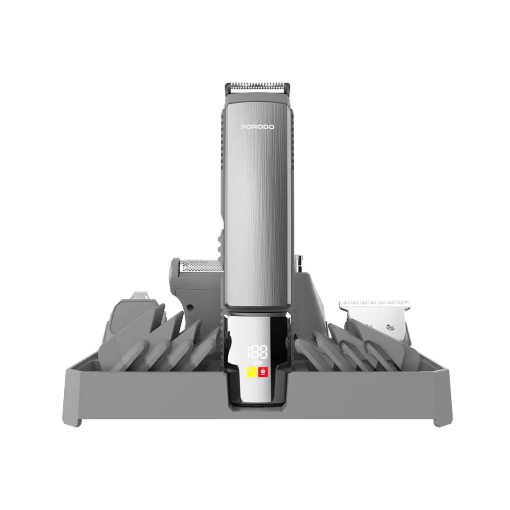 PD LFST112 SL Porodo Lifestyle 14 IN 1 Trimming Kit Silver All Products