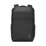 Porodo Lifestyle Water-Resistant PU Backpack - Black
