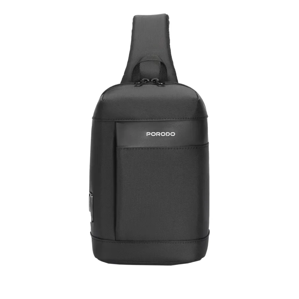 PD LFST124 BK Porodo Crossbody Bag Black All Products