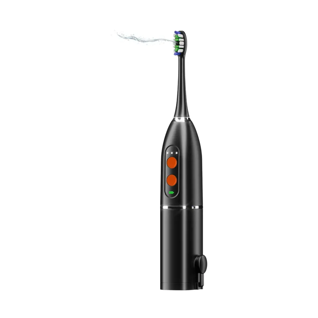 PD LFST139 BK Porodo Lifestyle Water Floss Sonic Electric Toothbrush Black All Products