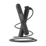 Porodo Lifestyle Smart Skipping Rope Real-Time Tracking & Feedback, 15m Bluetooth Range, 3m Rope Length, Voice Broadcast, 200mAh Battery