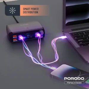 Porodo PowerGate Smart Charging Station - Image 4