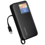 Porodo 4G LTE | WiFi 6 Pocket Router with 10000mAh Power Bank Black