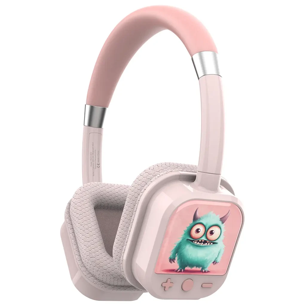 PDSTC303PK Porodo Soundtec Yotowave Kids Wireless Headphone Pink All Products