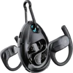 Porodo Octopus Open-Ear Wireless Earbuds with Touch Control, 300mAh Charging Case & 35mAh Earbuds Battery, 5 Hours Play Time, Sweat & Water Resistant, Gaming & Music Mode, Voice Assistant, Ultra Low Latency