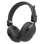 porodo Soundtec Onyx Sonic Wireless Headphones– Noise Reduction, Bluetooth 5.4, Type-C Charging, 2H Charge, 18H Playtime, 10m Range, Game & EQ Modes, TF Card Support, Foldable, Multi-Function Controls-Black