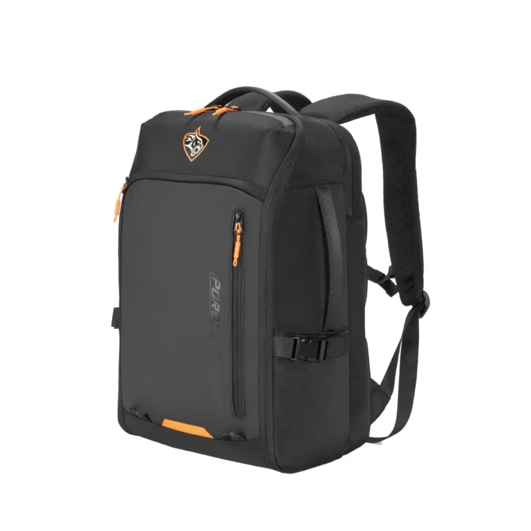 Porodo Gaming PS5 Storage & Laptop Backpack with Water-Resistant Material, Console & Controllers Storage