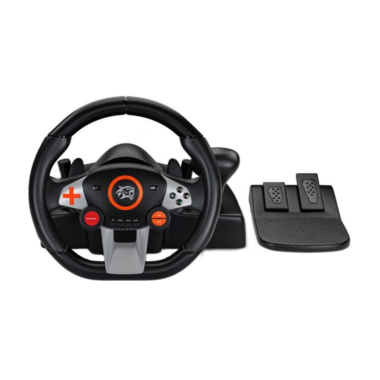 Porodo 7in1 Gaming Steering Whee