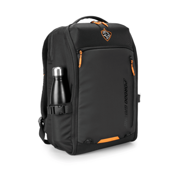 Porodo Gaming PS5 Storage & Laptop Backpack with Water-Resistant Material, Console & Controllers Storage - Image 17