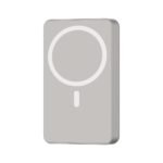 Powerology Magsafe Power Banks, 10000mAh MagSafe Aluminum Power Bank, Compact Design, Simultaneous Charging, Type C Input, PD 20W, Titanium