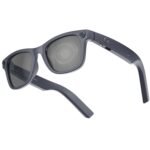 Powerology Paganspo AI Camera Smart Glasses, Up to 10 Hours Playback Time, Dual Silicone Microphones, 4GB Internal Storage, 8MP Camera, Immersive Stereo Audio, Voice Assistant, Real-Time Translation