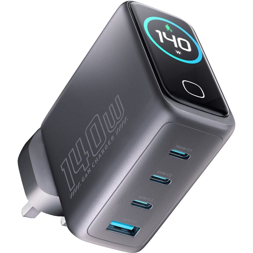 Powerology Voltflow GaN Wall Charger with PD 140W