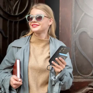 Porodo 10000mAh Qi2 Wireless Power Bank - Dark Gray - Image 3