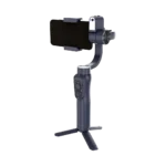 Porodo 3-Axis Ai Tracker & Light Gimbal Stabilizer - Black