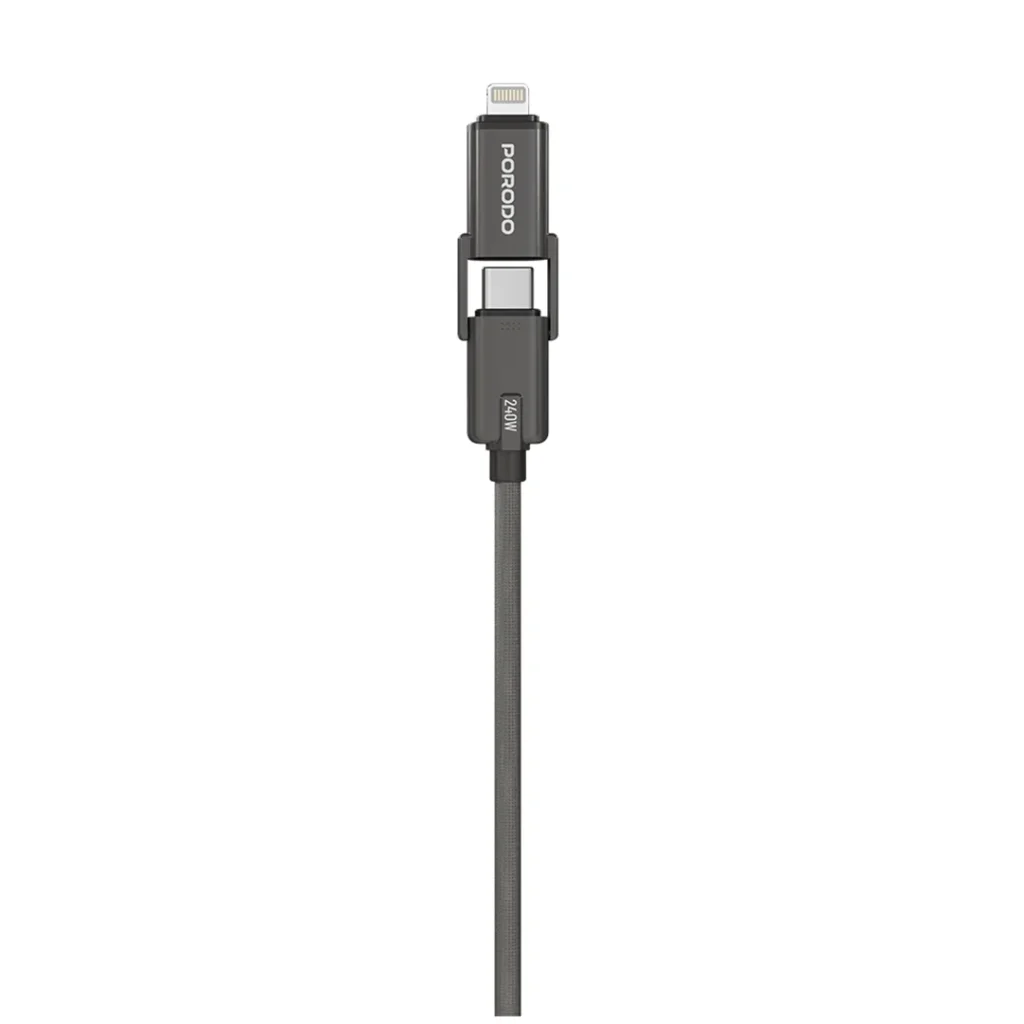 Porodo 4 In 1 Braided High Speed Charging Cable All Products