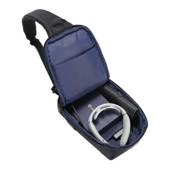 Porodo Crossbody Bag - Black - Image 2