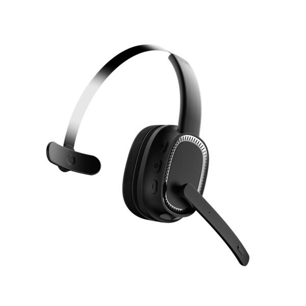 Porodo ENC Wireless Work Headphone - Black - Image 2