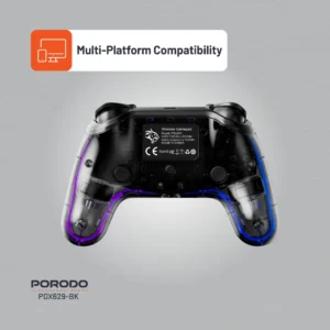 Porodo Gaming Crystal Shell PS4 Controller - Image 4