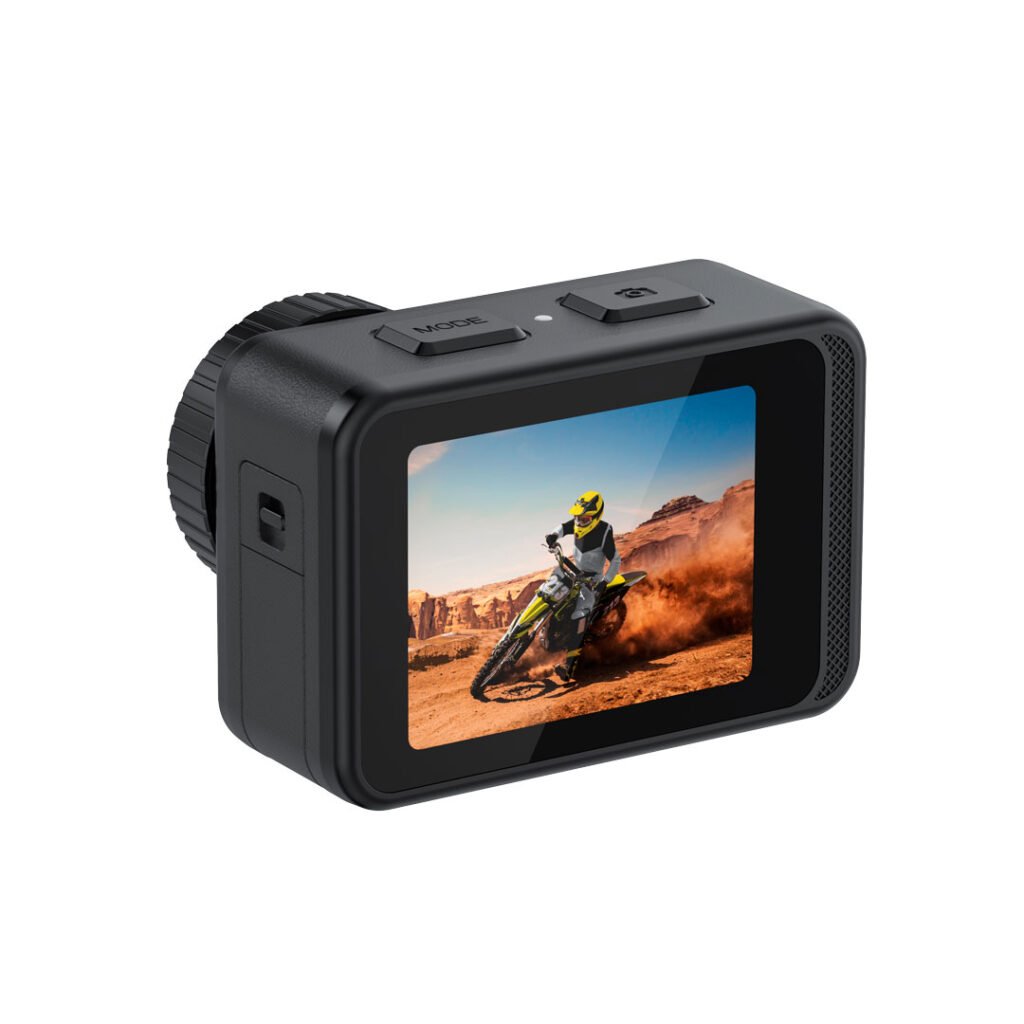 Porodo Lifestyle Fully Waterproof UHD Action Camera Dual Display With Video Stabilisation 5 All Products