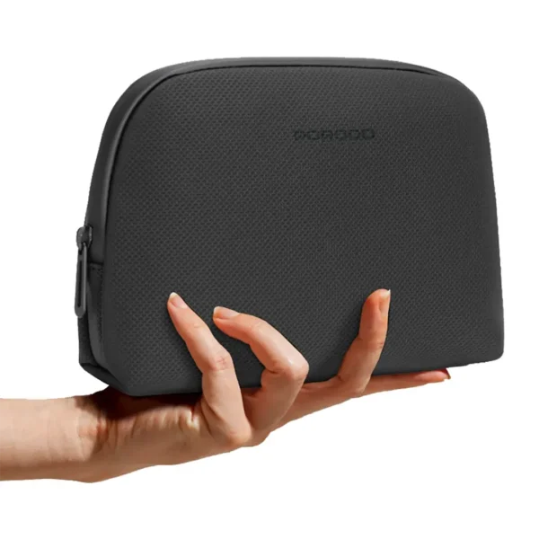 Porodo Geneva Tech Accessory Pouch Bag - Black - Image 2