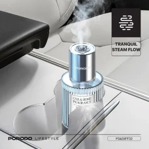 Porodo Lifestyle Grasse Smart Aroma Diffuser - Clear - Image 5