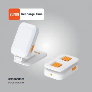 Porodo Lifestyle Phone Stand Fill Light - Black - Image 4