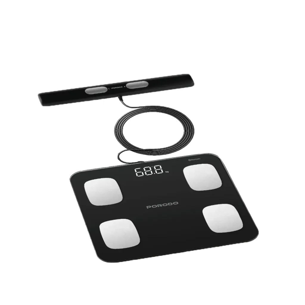Porodo Lifestyle Precise Analysis Smart Scale Black 1 All Products