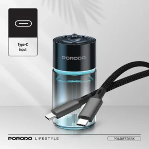 Porodo Lifestyle Valencia Smart Aroma Diffuser - Black - Image 3