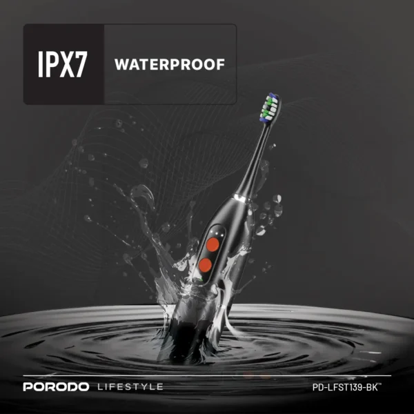 Porodo Lifestyle Water Floss & Sonic Electric Toothbrush - Image 3