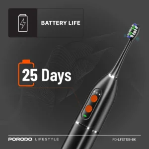 Porodo Lifestyle Water Floss & Sonic Electric Toothbrush - Image 4