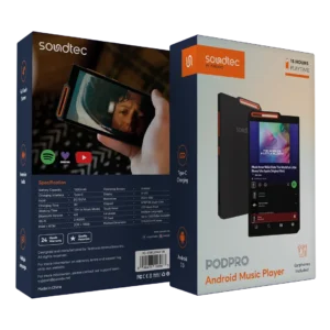 Porodo Soundtec Pod Pro Android Music Player - Black - Image 5