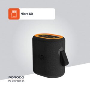 Porodo Soundtec Rave Portable Speaker - Black - Image 3