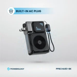 Powerology 10000mAh Wall Charger MagSafe Power Bank - Image 8